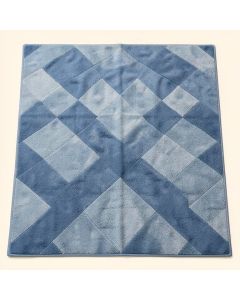 Maplesville 3 Piece Geometric Blue Indoor / Outdoor Area Rug Set (synthetic illustration; no displayed measurements)