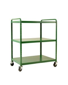 Rowan Arc Empty Rolling Workshop Cart - Green