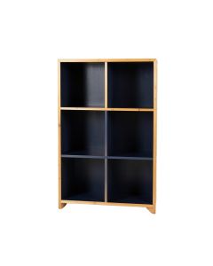 Harbor Brook Freestanding Bookcase - Navy (synthetic illustration; no displayed measurements)