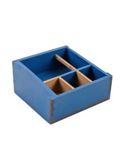 Spruce Arc Empty Coffee-Station Organizer - Blue