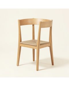 Forney Dining Chair In Natural Wood (synthetic illustration; no displayed measurements)
