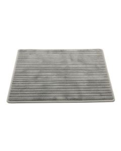 Elm Bend Bath Mat - Gray (synthetic illustration; no displayed measurements)