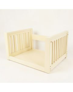 Wren Canyon Empty Furniture-Style Pet Crate - Cream (synthetic illustration; no displayed measurements)