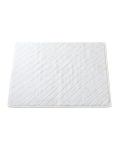 Glen Canyon Bath Mat - White (synthetic illustration; no displayed measurements)