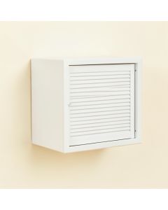 Elm Bridge Wall-Mounted Entry Cabinet - White (synthetic illustration; no displayed measurements)