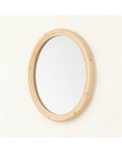 Dawn Branch Framed Wall Mirror - Ivory (synthetic illustration; no displayed measurements)