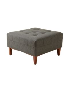 Berggren Mid Century Tufted Fabric Ottoman (synthetic illustration; no displayed measurements)