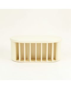 Willow Crest Shoe Storage Bench - Ivory (synthetic illustration; no displayed measurements)