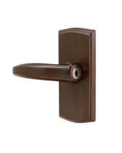 Century Lower Half Handleset With Broadway Door Lever ( Deadbolt Sold Separately ) (synthetic illustration; no displayed measurements)