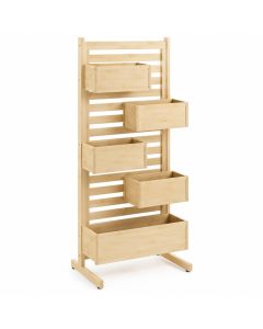 Hill Brook Empty Vertical Garden Frame - Cream