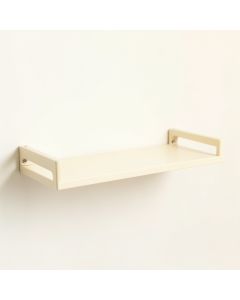 Flint Bridge Wall-Mounted Shelf - Ivory (synthetic illustration; no displayed measurements)