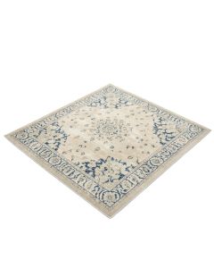 Katie Oriental Ivory / Blue Area Rug (synthetic illustration; no displayed measurements)