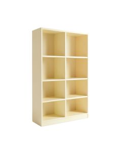 Cove Bluff Freestanding Bookcase - Cream (synthetic illustration; no displayed measurements)
