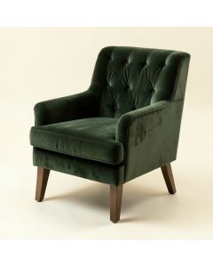 Kerrville Tufted Velvet Upholstered Side Chair (synthetic illustration; no displayed measurements)