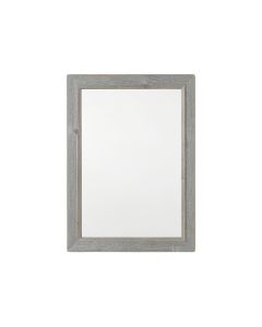 Slate Bluff Framed Wall Mirror - Gray