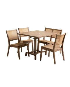 Delway 5 Piece Bistro Set