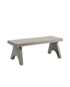 Pine Crossing Indoor Bench - Gray (synthetic illustration; no displayed measurements)