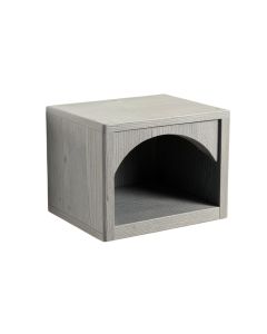 Shore Dale Wall-Mounted Cat Perch - Gray (synthetic illustration; no displayed measurements)