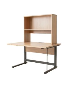 Dremond Floating Desk With Hutch