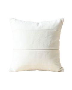 Lake Bluff Filled Accent Pillow - White