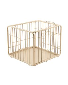 Oak Brook Empty Furniture-Style Pet Crate - Beige