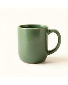 Spruce Arc Ceramic Mug - Green (synthetic illustration; no displayed measurements)