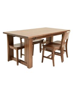 Derrick 4 Piece Counter Height Dining Set