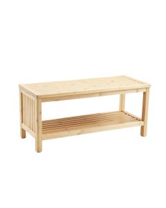 Holly Crest Indoor Bench - Ivory