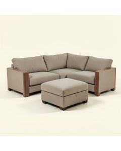 Antoinesha 100 '' Wide Cotton Right Hand Facing Modular Sofa & Chaise (synthetic illustration; no displayed measurements)