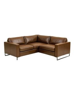 Kadejah 101 '' Wide Faux Leather Symmetrical Modular Corner Sectional