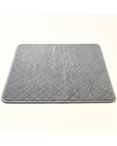 Cedar Brook Bath Mat - Gray (synthetic illustration; no displayed measurements)