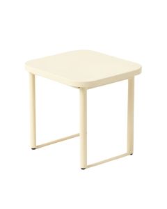 Ash Brook Compact Balcony Table - Cream (synthetic illustration; no displayed measurements)