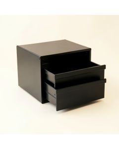 Field Falls Under-Desk Drawer Unit - Black (synthetic illustration; no displayed measurements)
