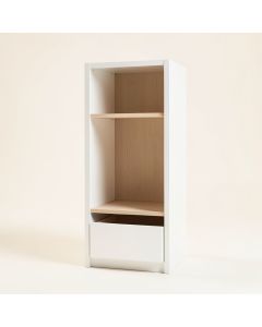 Brook Arc Narrow Cubby Tower (synthetic illustration; no displayed measurements)