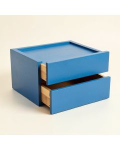 Sage Dell Under-Desk Drawer Unit - Blue (synthetic illustration; no displayed measurements)