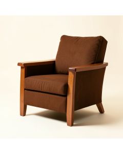 Galloway 28 '' Wide Polyester Wingback Chair (synthetic illustration; no displayed measurements)