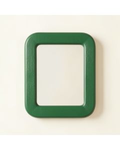 Willow Branch Framed Wall Mirror - Green (synthetic illustration; no displayed measurements)