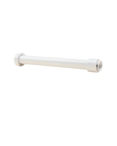 Liv Flat Sash Curtain Single Curtain Rod