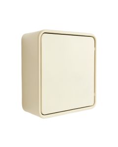 Rowan Crest Wall-Mounted Laundry Cabinet - Cream