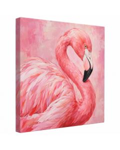Flamingo Ii - Wrapped Canvas Print