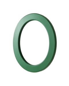 Vale Bluff Framed Wall Mirror - Green