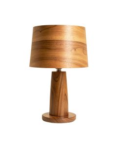 Fernando 26 '' Walnut Table Lamp (synthetic illustration; no displayed measurements)