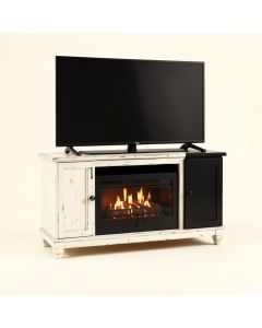 Grand Tv Stand For Tvs Up To 88 '' With Electric Fireplace Included (synthetic illustration; no displayed measurements)