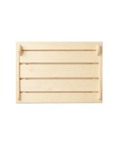 Ash Bend Empty Wall-Mounted Tool Organizer Panel - Ivory