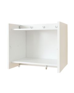 Briar Branch Empty Mug-Storage Cabinet Insert - White