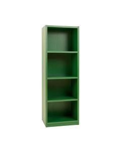 Aspen Crest Narrow Cubby Tower - Green (synthetic illustration; no displayed measurements)