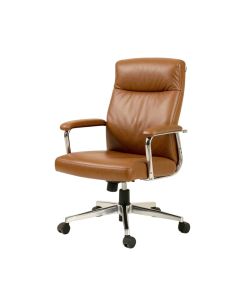 Thorgarth Genuine Leather Conference Chair