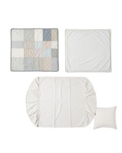 Lewis Penguin Five-Piece Nursery Decor Set (synthetic illustration; no displayed measurements)