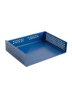 Willow Dale Empty Under-Desk Cable Tray - Blue
