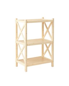 Aspen Crossing Empty Seed-Starting Shelving Unit Without Lights - Cream